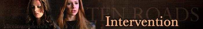 Banner for Buffy/Faith fanfic Intervention
